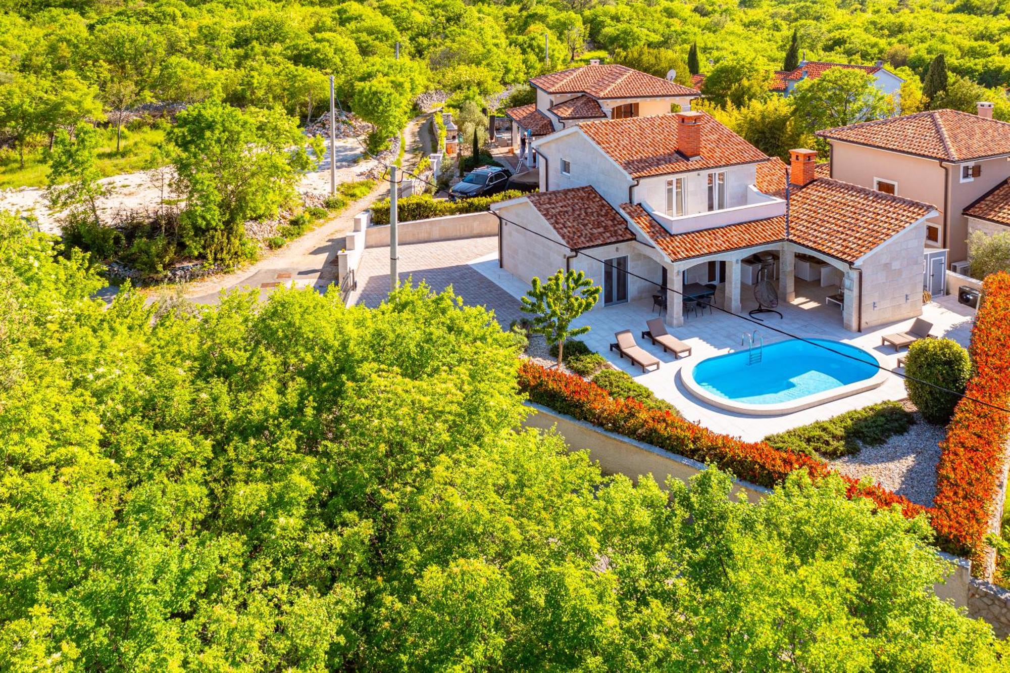 Villa Adeline Sveti Ivan Dobrinjski Exterior photo